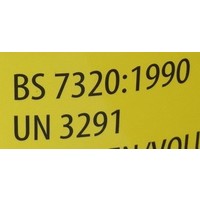 Naaldencontainer 8 liter UN 3291 per 1 stuk
