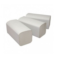 Z vouw Euro tissue wit papieren handdoekjes 2 laags 3180st