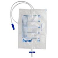 10x urinezakken 2 liter met ventiel en T-aftap 90cm slang