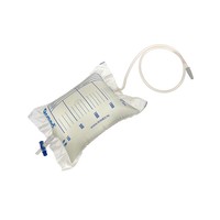 10x urinezakken 2 liter met ventiel en T-aftap 90cm slang