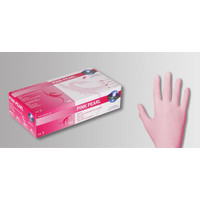 roze nitril handschoenen Pink Pearl p.doosje a 100
