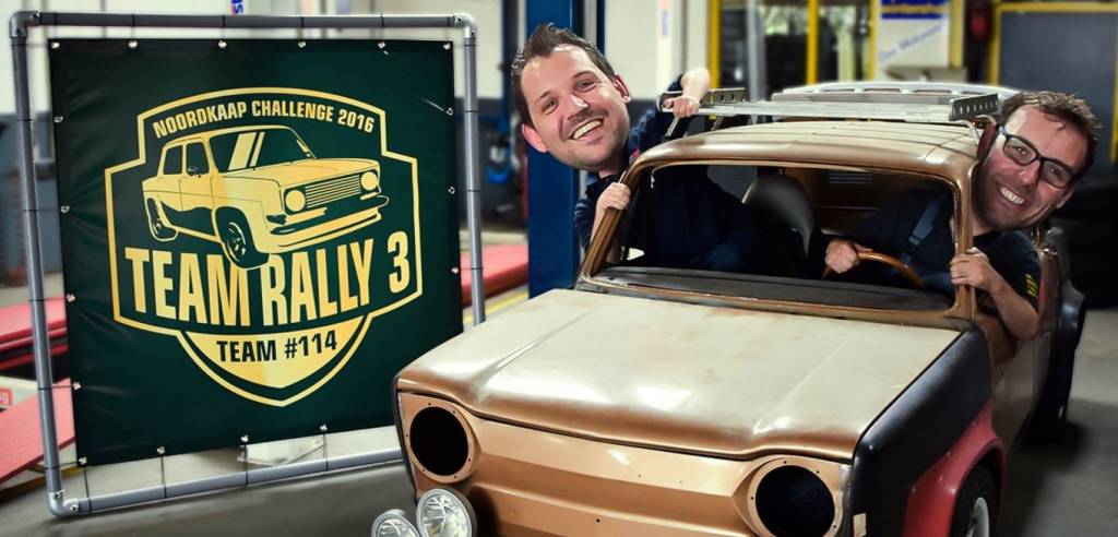 Prepshop helpt Teamrally3 naar de Noordkaap!