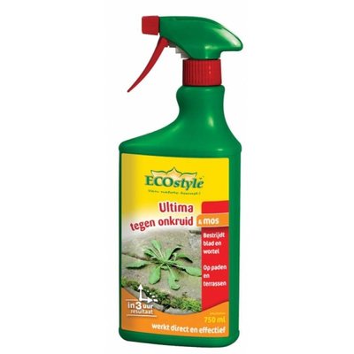 ECOstyle Ultima onkruid & mos 750 ml kant-en-klaar