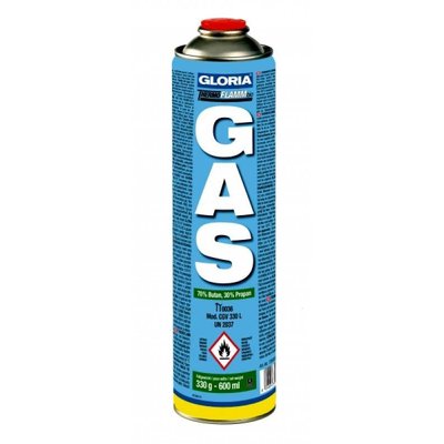Gloria Thermoflamm gasfles los 600ml/330gr. Gloria