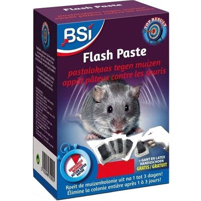 BSI Flash Paste tegen muizen 4 x 10 gram