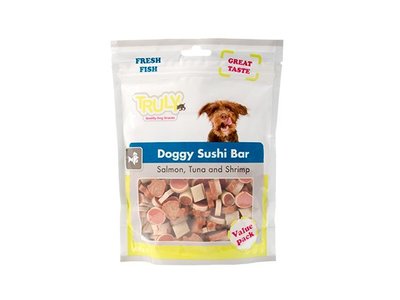 Truly Sushi Bar Hondensnack met Omega3 - Doggy Sushi Bar (400 gram)