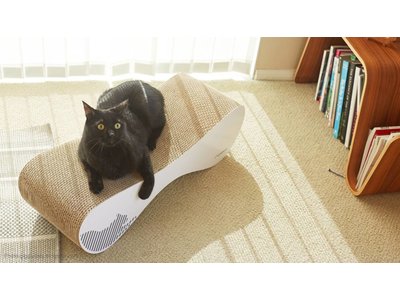 myKotty Trendy Kat Krabmeubel in Wit en Zwart