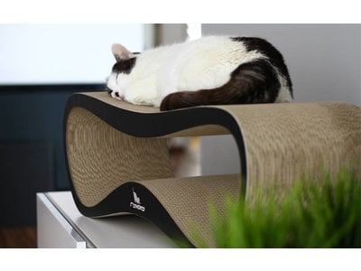 Design Krabmeubel in Wit, Grijs, Bruin en Zwart