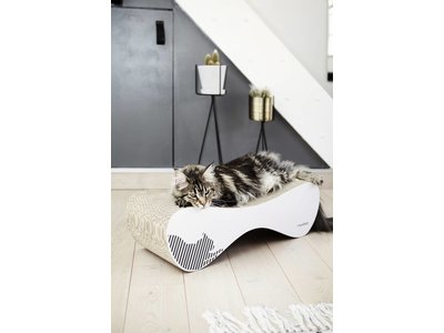 myKotty Trendy Kat Krabmeubel in Wit en Zwart