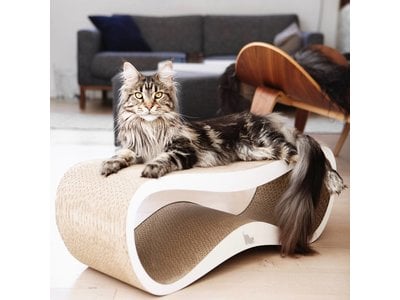 Design Krabmeubel in Wit, Grijs, Bruin en Zwart