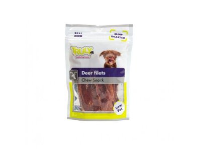 Truly 100% Natuurlijke Hondensnack van Hertfilet
