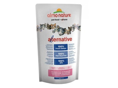 Almo Nature Alternative Droogvoeding voor Katten Zalm & Rijst