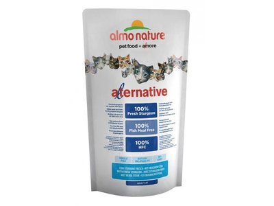 Almo Nature Alternative Droogvoeding voor Katten Steur & Rijst