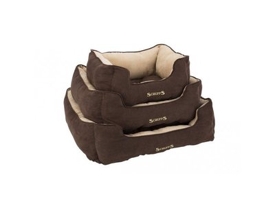 Scruffs Hondenmand Extra Comfortabel in Grijs & Zwart