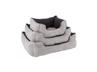 Scruffs Hondenmand Extra Comfortabel in Grijs & Zwart