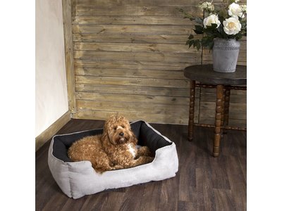 Scruffs Hondenmand Extra Comfortabel in Grijs & Zwart