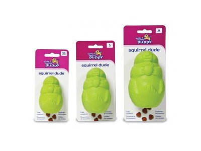 Busy Buddy Squirrel Puppy Speelgoed voor Brokjes