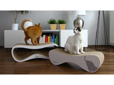 Trendy Krabmeubel in Wit en Zwart