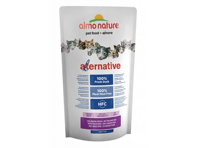 Almo Nature Alternative Droogvoeding voor Katten Eend & Rijst