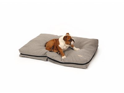 Zacht Hondenmatras in Rood, Grijs en Blauw