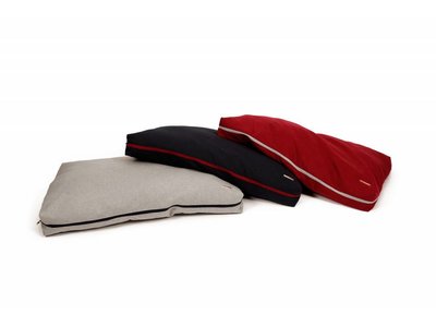 Zacht Hondenmatras in Rood, Grijs en Blauw