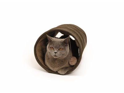 Zachte Design Kattentunnel met Speeltje