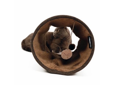 Zachte Design Kattentunnel met Speeltje