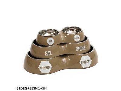 Dubbele Design Bakjes voor Katten