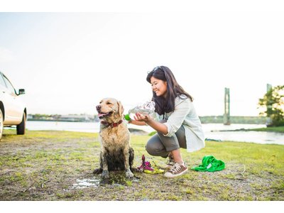 Mud Dog Reis Handdoek voor Honden