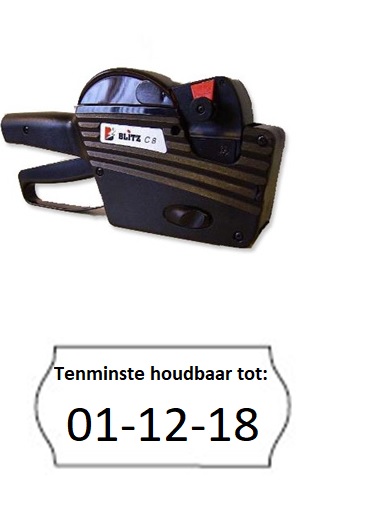 Etiketteertang datum