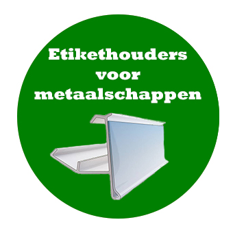 Etikethouders metaalschappen