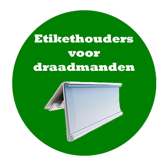 Etikethouders draadmanden