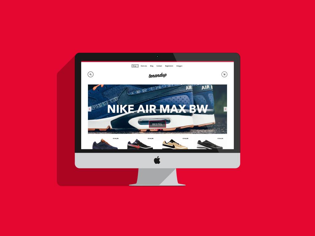 Nieuwe webshop Tenandup succesvol gelanceerd