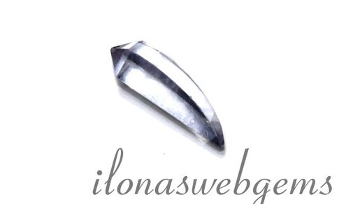 1 Blue mystic Quarz pegel 'lady finger' Small ca. 24x7mm