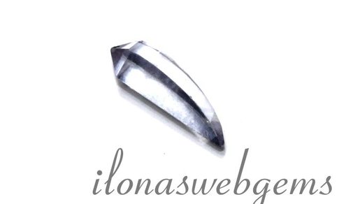 1 Blue mystic Quarz pegel 'lady finger' Small ca. 24x7mm
