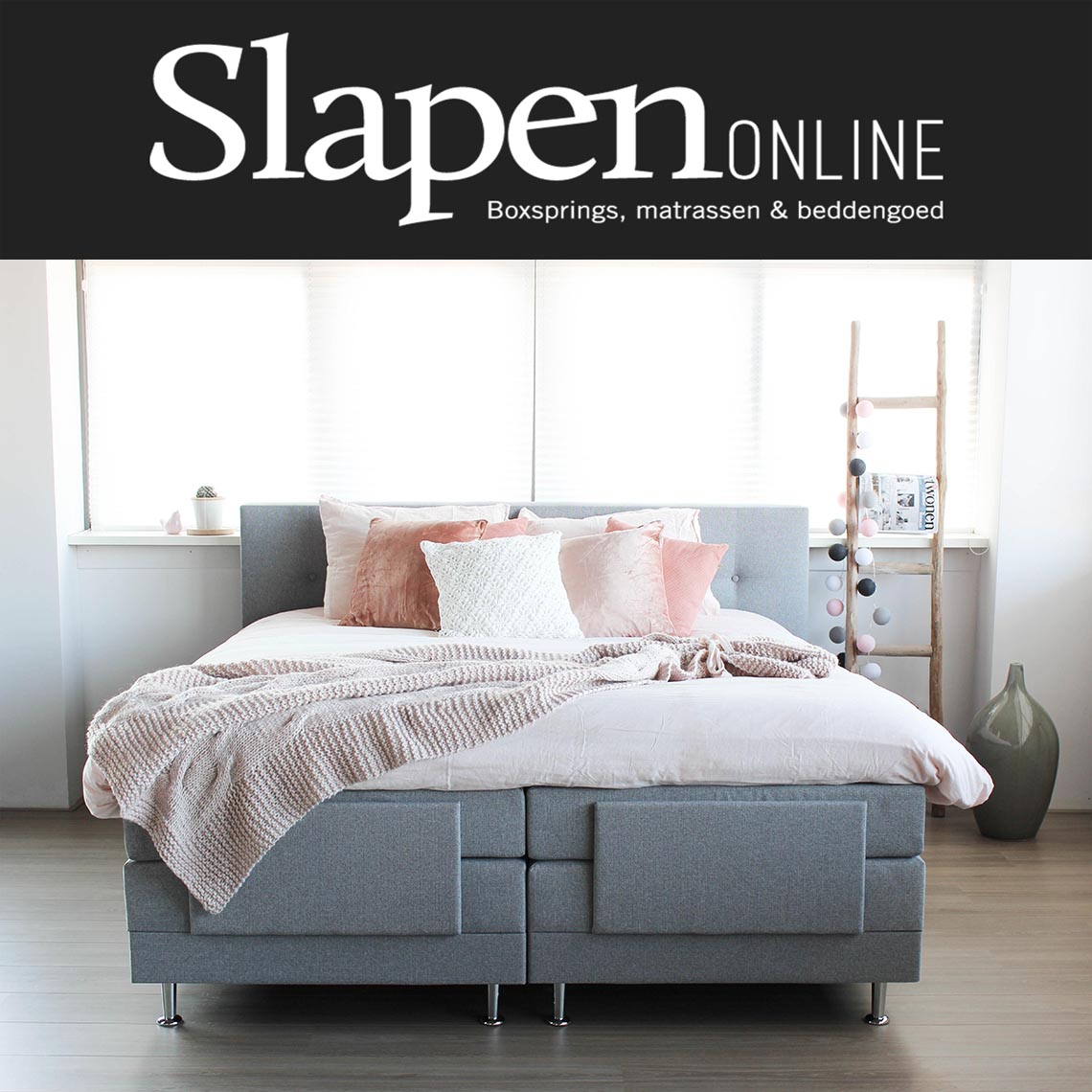 Boxspring bed 180x200 van Slapen Online
