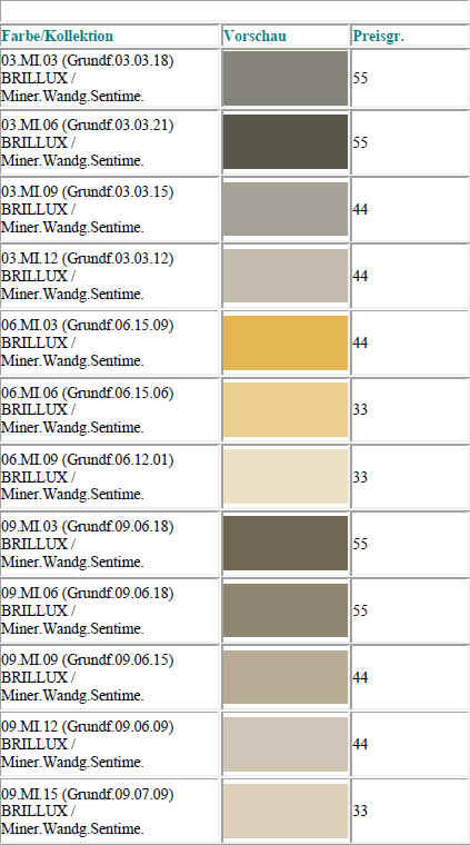 Brillux Creativ Sentimento 78 1 Kg 11 68 Heikos Farbenshop Mit Brillux Farben