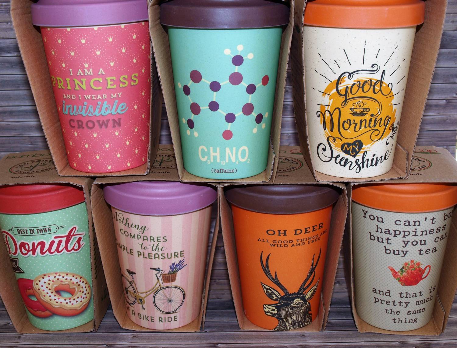 Wiederverwendbare Coffee-to-go Becher