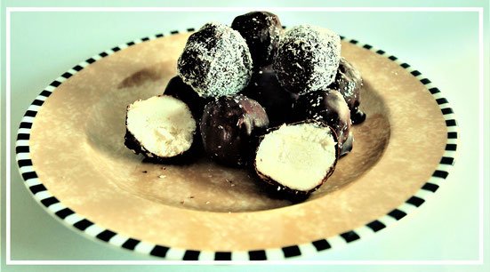 Vegane Kokoskugeln
