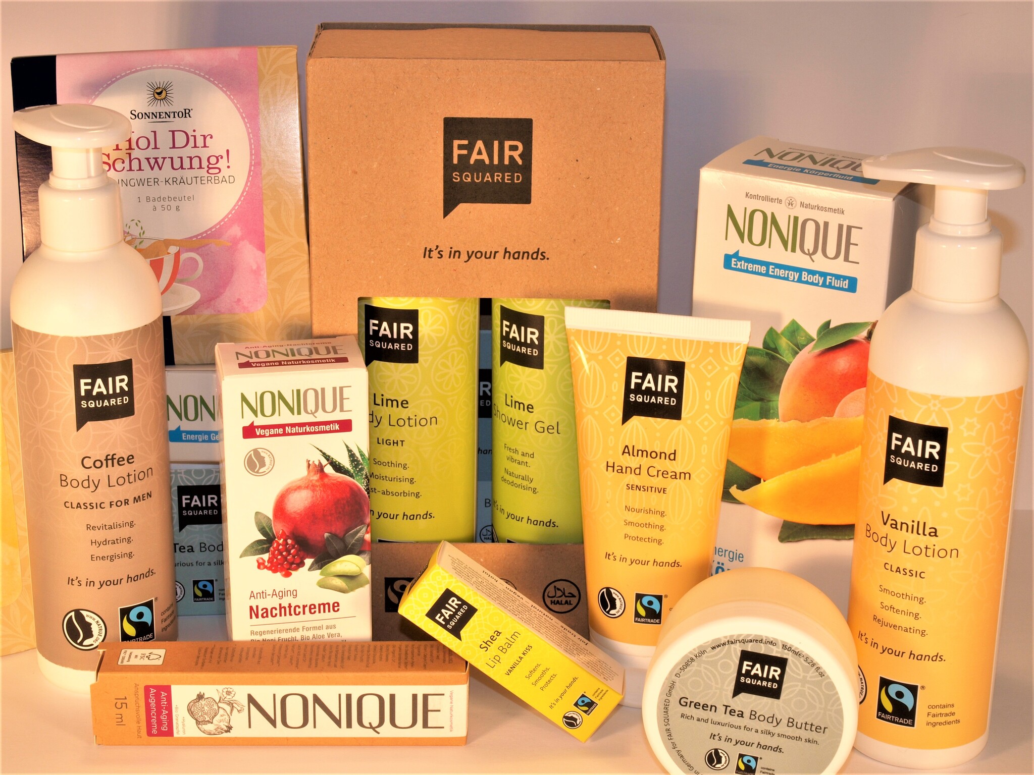 Cremes, Lotions von Fair Squared, Nonique und mehr