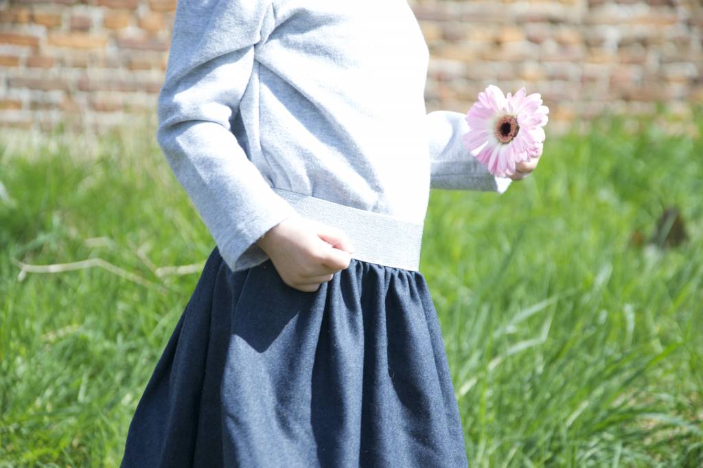 Een complete outfit met restjes stof