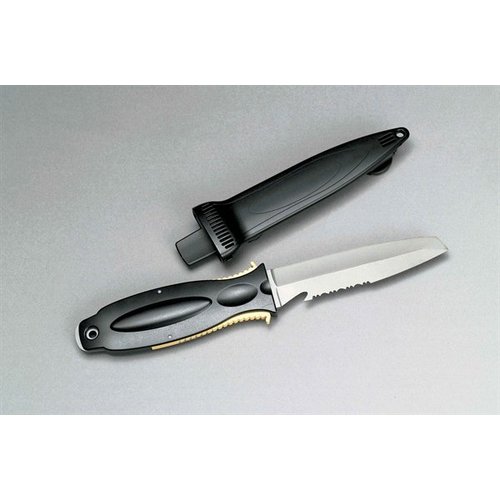 Aqualung Squeeze Lock Tanto Tip Grey Titanium Aqualung Squeeze Lock Tanto Tip Grey Titanium