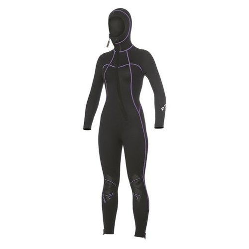 Bare 7mm Nixie S-Flex Hooded Full Black Women Bare 7mm Nixie S-Flex Hooded Full Black Women