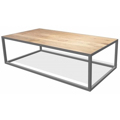 'Kopenhagen' industriële salontafel gesloten structuur