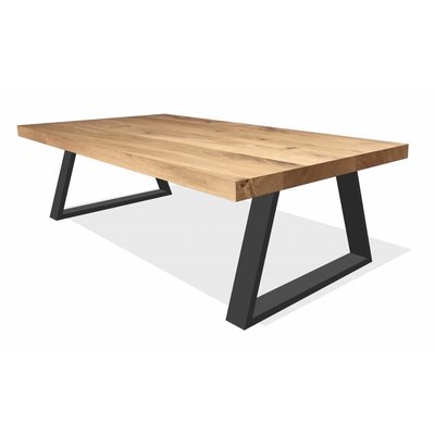 'Helsinki' rechthoekige salontafel trapezium 7/2