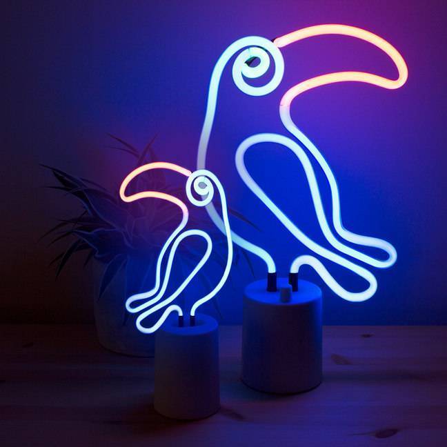 Suddenly, cool neon lights are everywhere