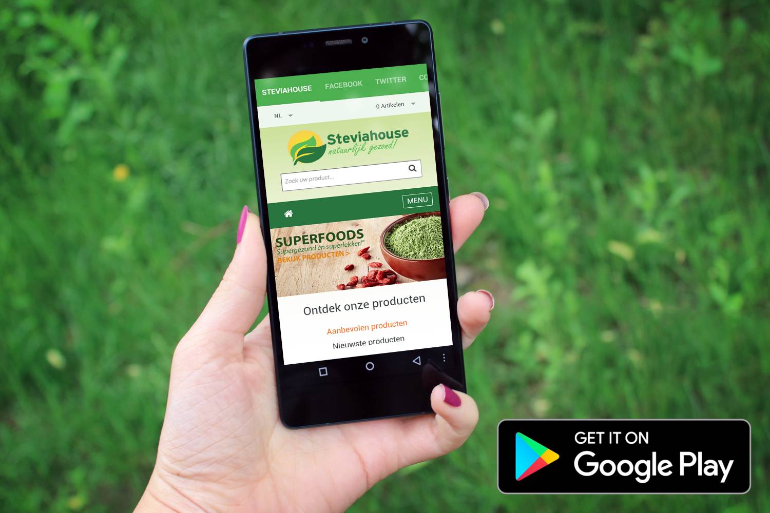 Android App nu in Playstore!