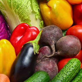 Groente en fruit van het seizoen