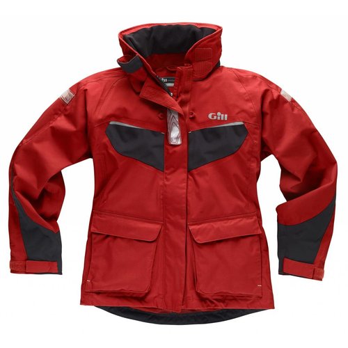 Gill zeiljack IN12 dames coastal rood Gill zeiljack IN12 dames coastal rood