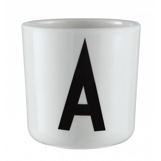design letters melamine cup
